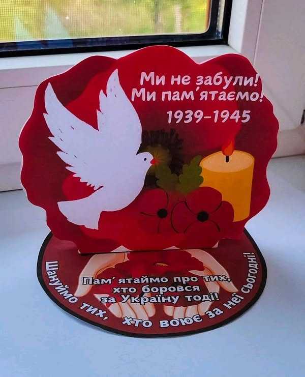 8 травня - День пам'яті та перемоги над нацизмом у Другій світовій війні